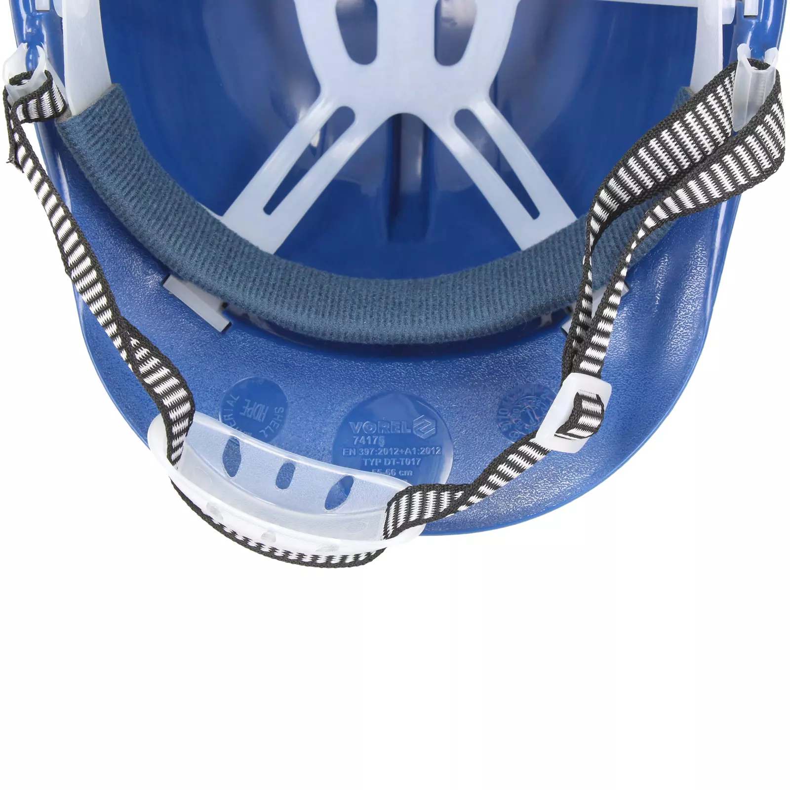 VOREL синий защитный рабочий шлем, 74175