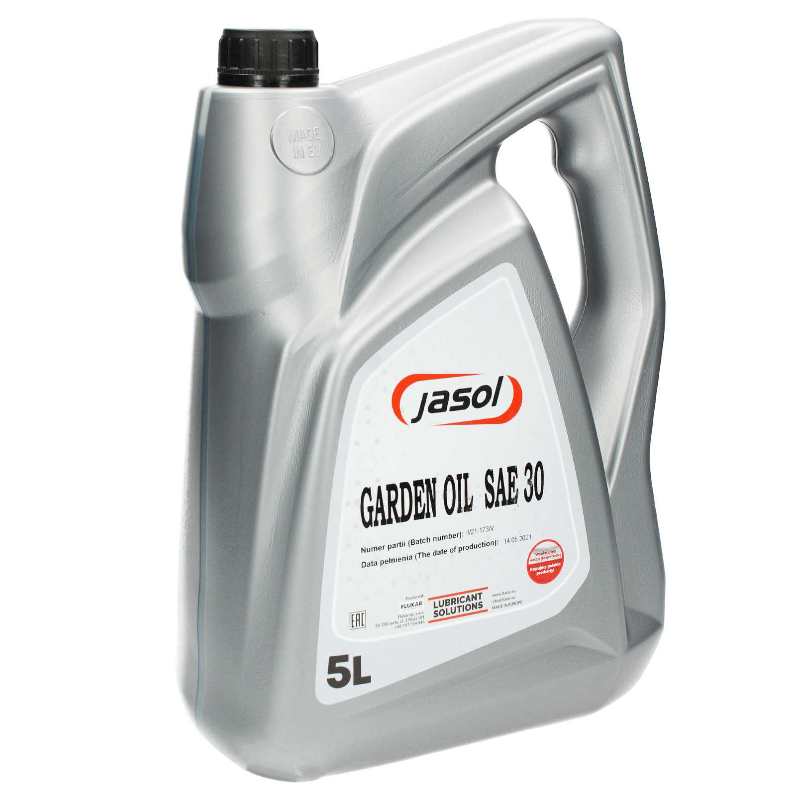 4T Jasol Garden SAE 30 5л масло для газонокосилок