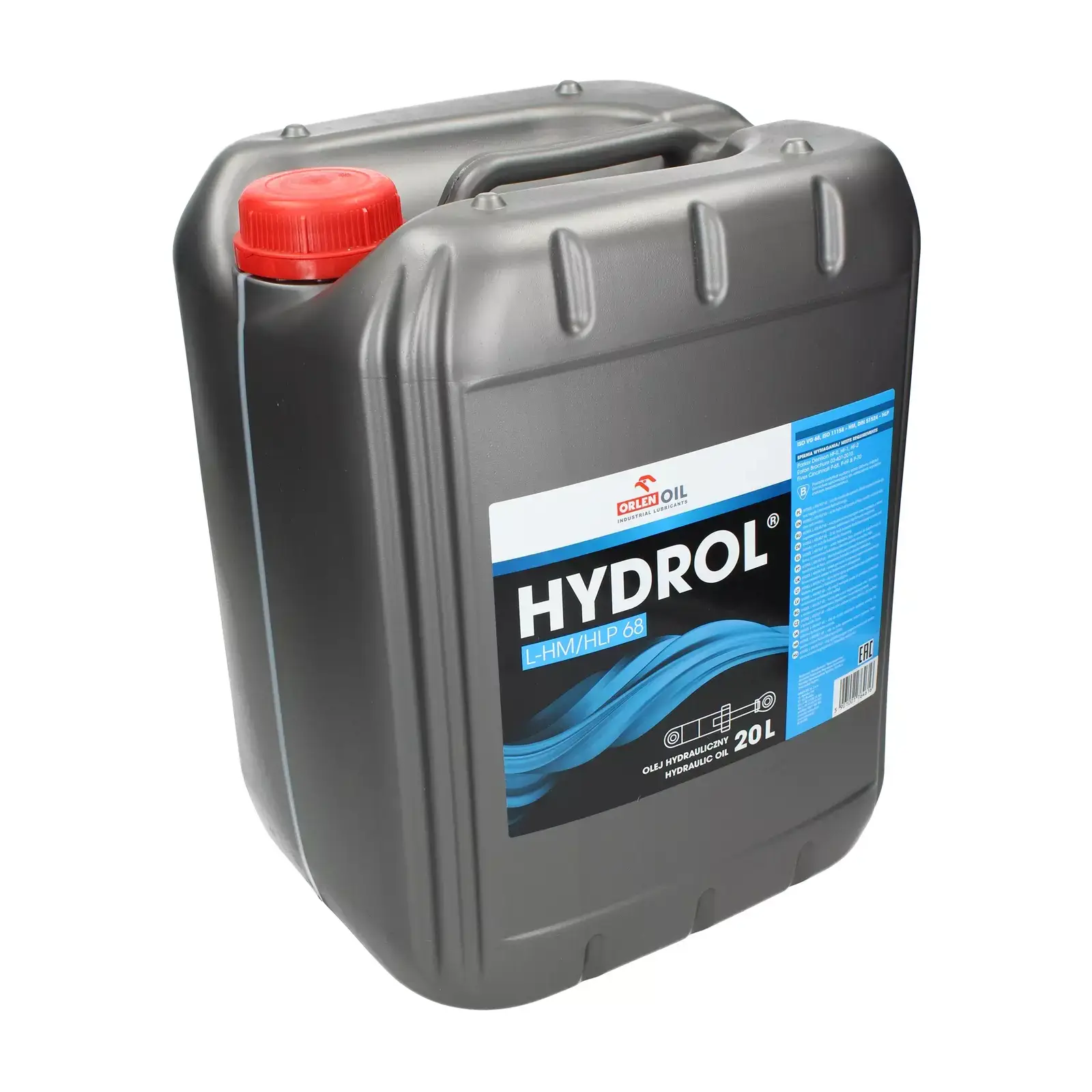 Гидравлическое масло Orlen HYDROL L-HM/HLP 68 20 л.