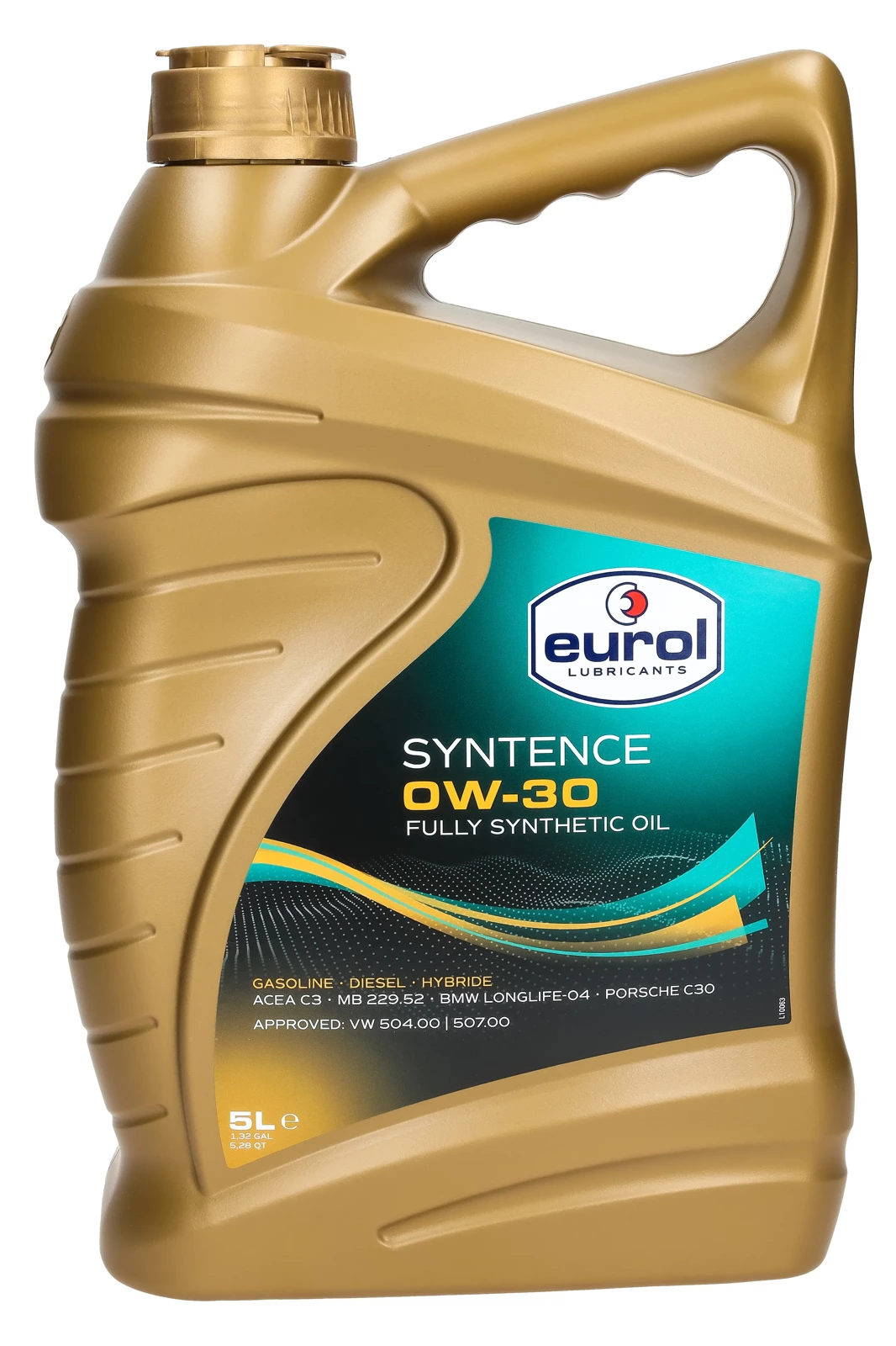 Моторное масло Eurol Syntence 0W-30 5л., EUSFS0W30-1