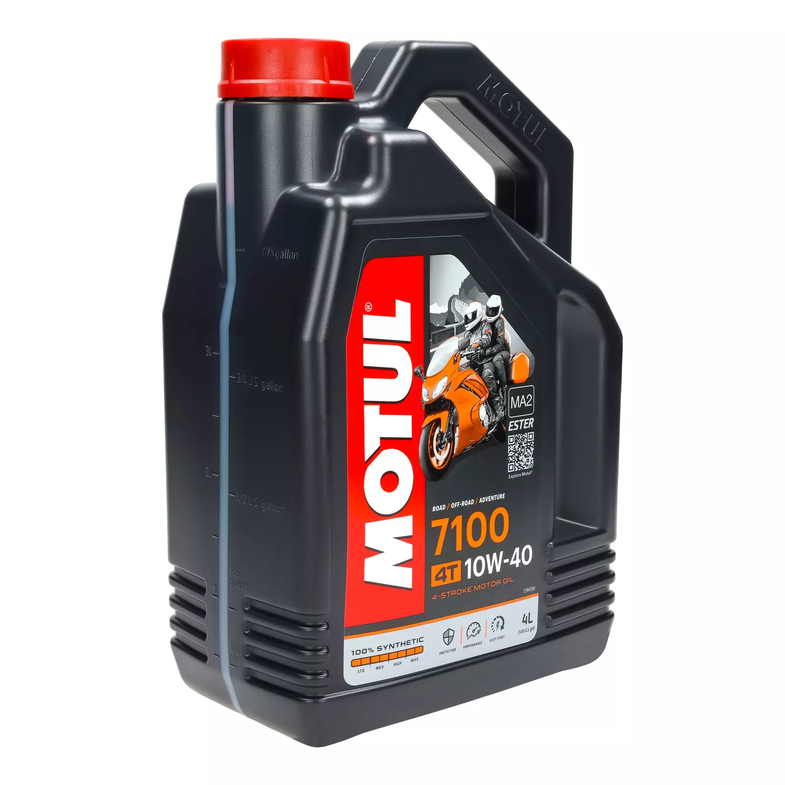 Моторное масло Motul 7100 4T 10W-40 4л., 104091