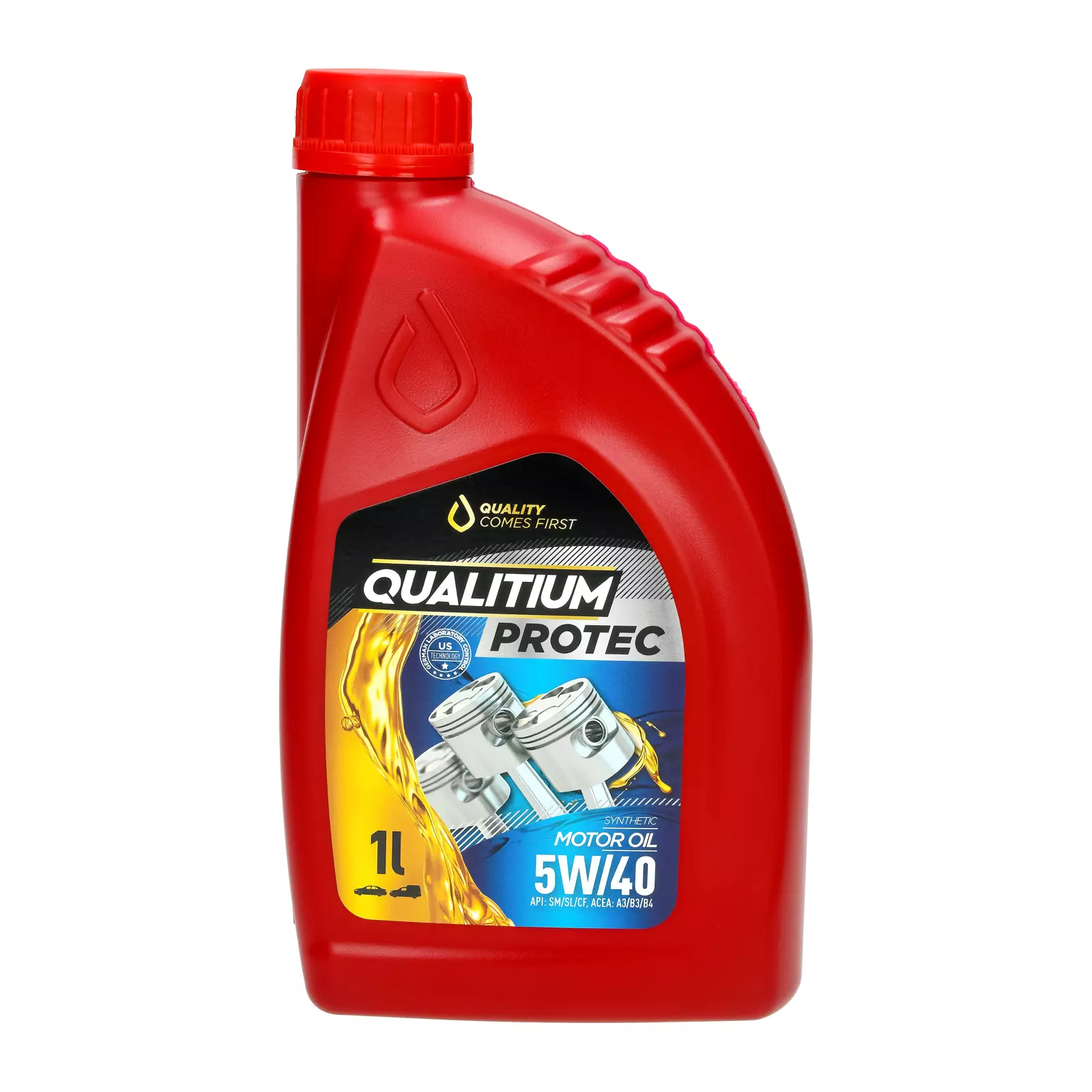 Моторное масло Qualitium Protec 5W-40 1л., QP5W40-1